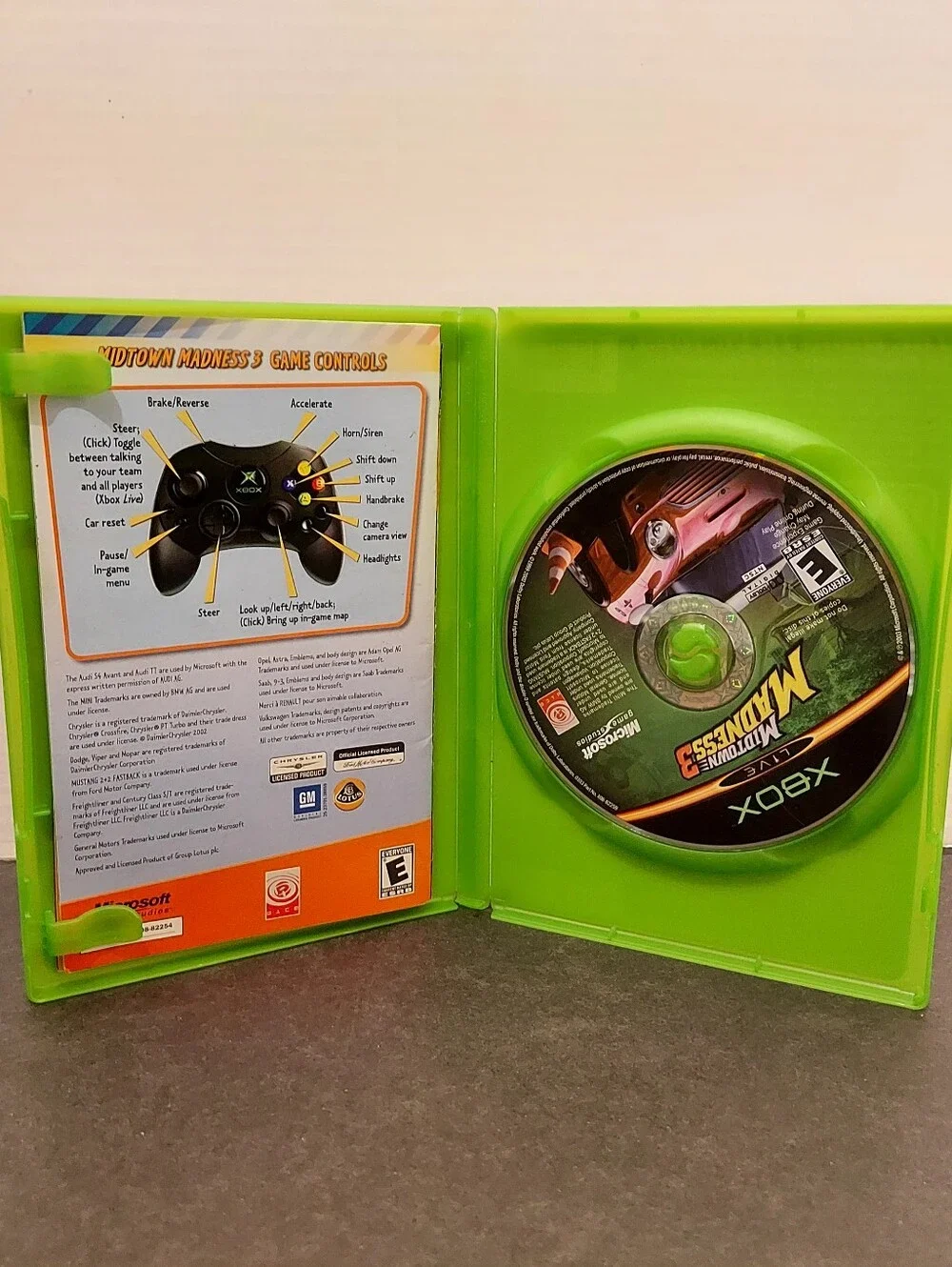 Midtown Madness 3 for Xbox Original Midtown Madness 3 Xbox Complete with manual